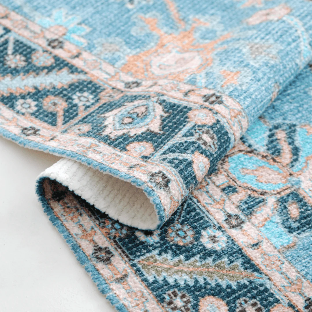 Aqua Garden Table Runner - Image 4
